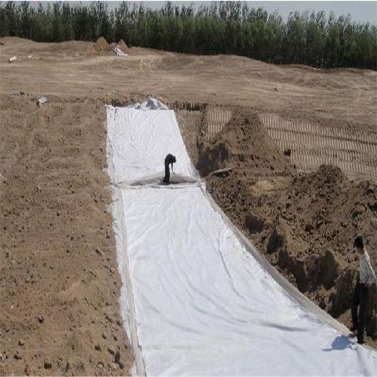 短絲針刺土工布現(xiàn)場施工實例